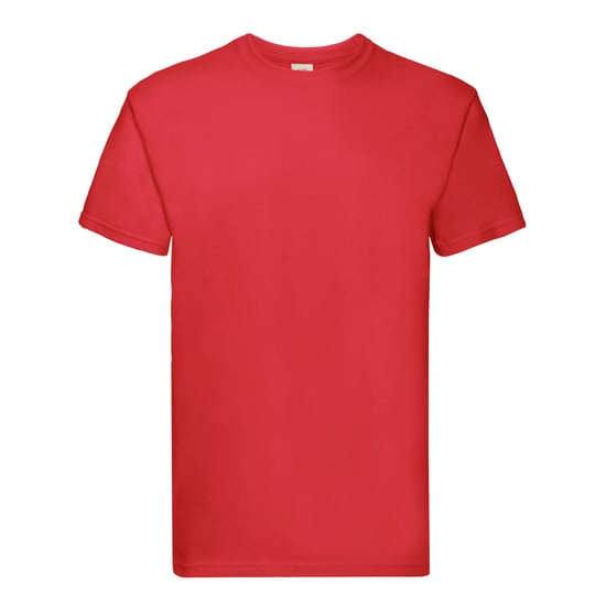 Fruit of the Loom Unisex Adult Super Premium T-Shirt (Red) - Image 1