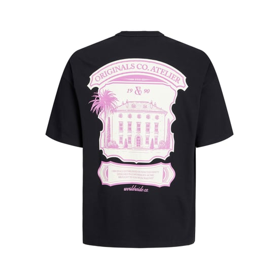 Jack & Jones Tee SS Santorini Oversize Fit Tee Negro - Image 2