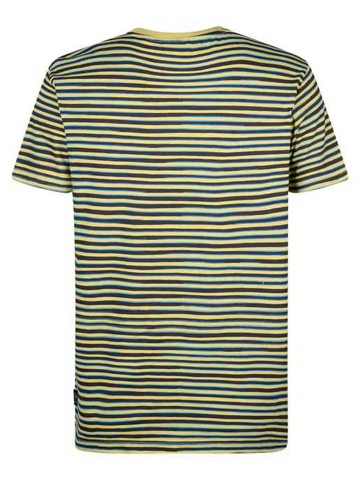 Petrol Industries - Striped T-shirt Anchorview Men - Green - Image 2