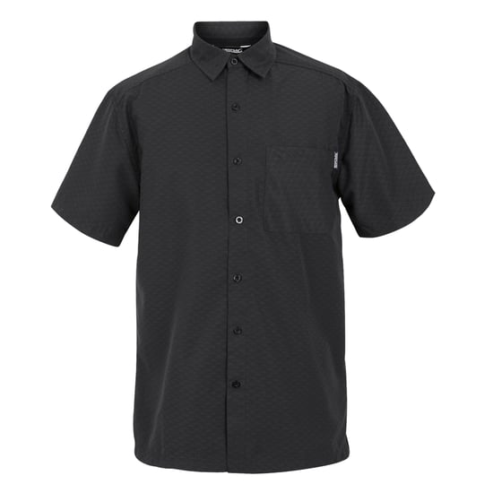 Regatta Mens Mindano IX Triangle Short-Sleeved Shirt (Ash) - Image 1