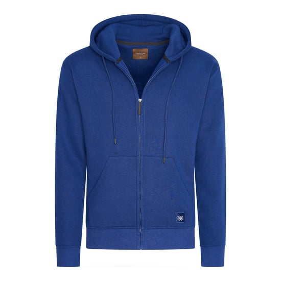 Cappuccino Italia Hoodies Fleece Zip Hood Azul - Image 1