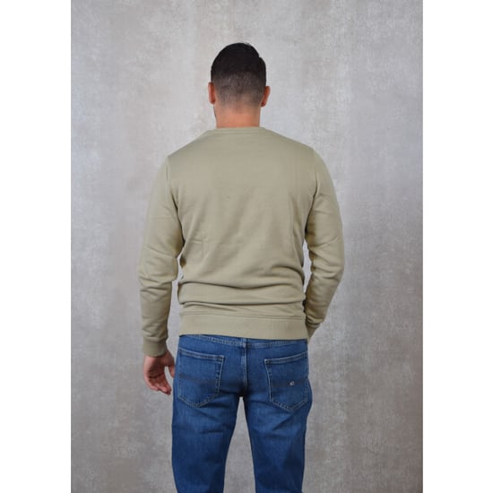 Sudadera verde con logo Sage Uniform de Lyle & Scott - Image 6