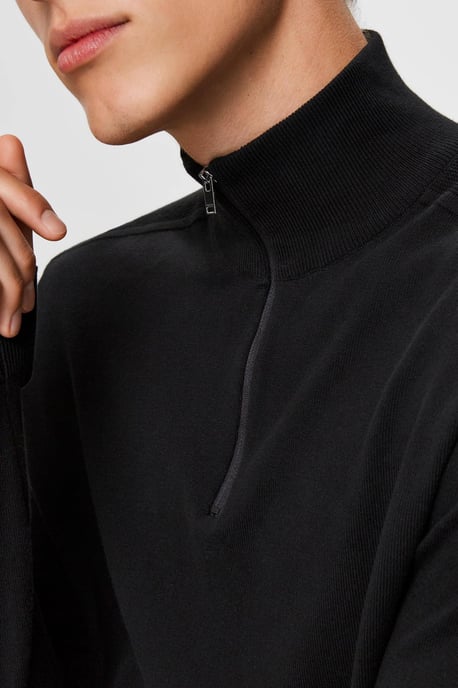 SELECTED HOMME jersey SLHBERG negro - Image 2