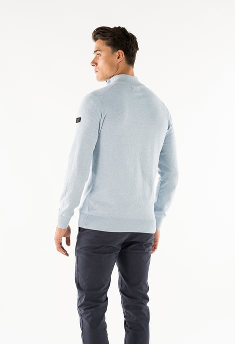 Presly & Sun Jersey Jersey de punto con cremallera Lewis Azul - Image 3