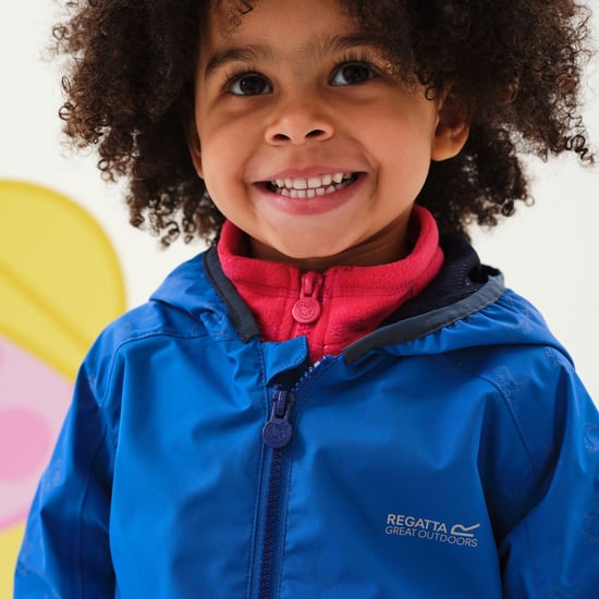 Regatta Childrens/Kids Waterproof Jacket (Oxford Blue) - Image 3