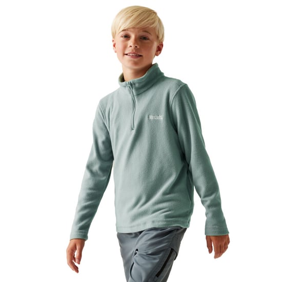 Regatta Great Outdoors Childrens/Kids Hot Shot II Half Zip Fleece Top (Glacier) - Image 4