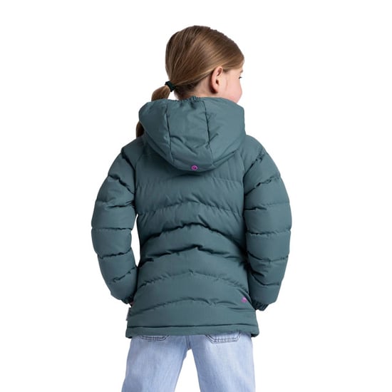 Trespass Childrens Girls Amira Casual Jacket (Spruce Green) - Image 4