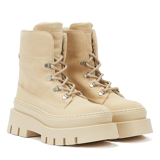 Bronx Evi - Ann Lace Up Suede Womens Boots - Image 1
