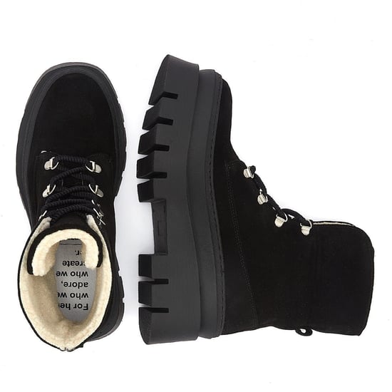Bronx Evi - Ann Lace Up Suede Womens Boots - Image 6