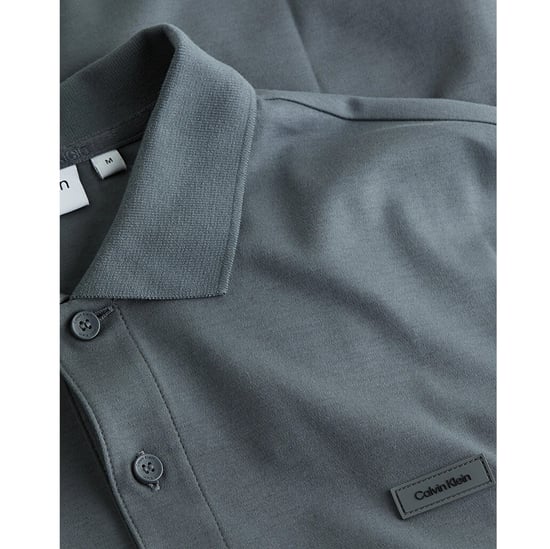 Polo Calvin Klein SS Liquid Touch Slim Polo Gris - Image 2
