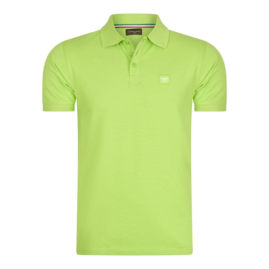Cappuccino Italia Polo SS Polo Liso Piqué Verde - Image 1