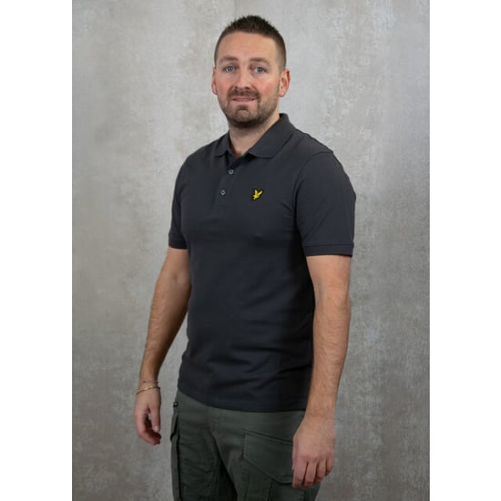 Lyle Scott Polo liso color bronce - Image 3