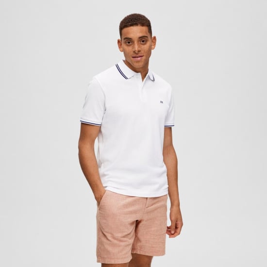 Selected Polo SS Dante Sport Polo Blanco - Image 2