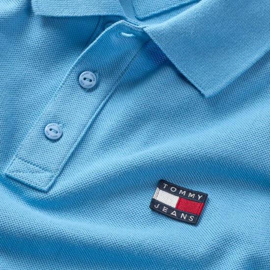 Polo Tommy Jeans SS Classic Badge Polo Azul - Image 3