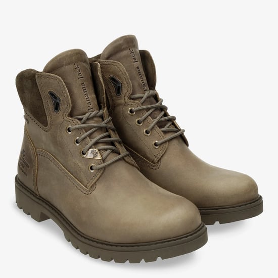Botines Panama Jack Amur GTX C32 de piel impermeable color caqui para hombre - Image 3