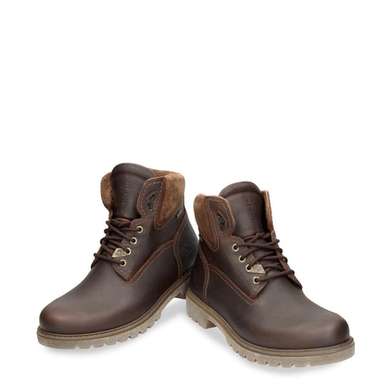 Botines Panama Jack Amur GTX C10 de piel impermeable en color castaño para hombre - Image 3