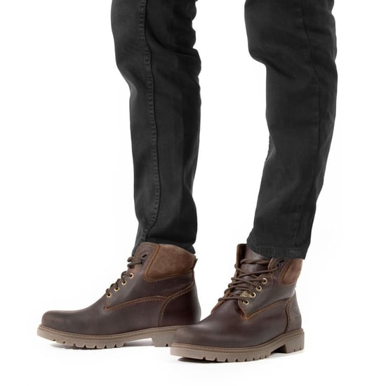 Botines Panama Jack Amur GTX C10 de piel impermeable en color castaño para hombre - Image 5