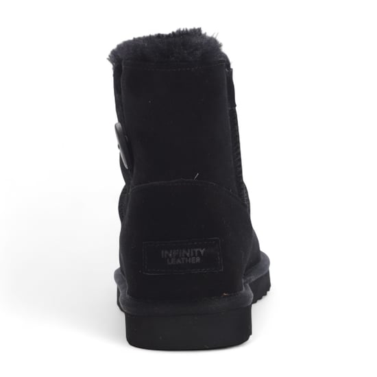 Botas de invierno cálidas para mujer, de piel de oveja, ante y marrón tostado - Alpine - Image 6