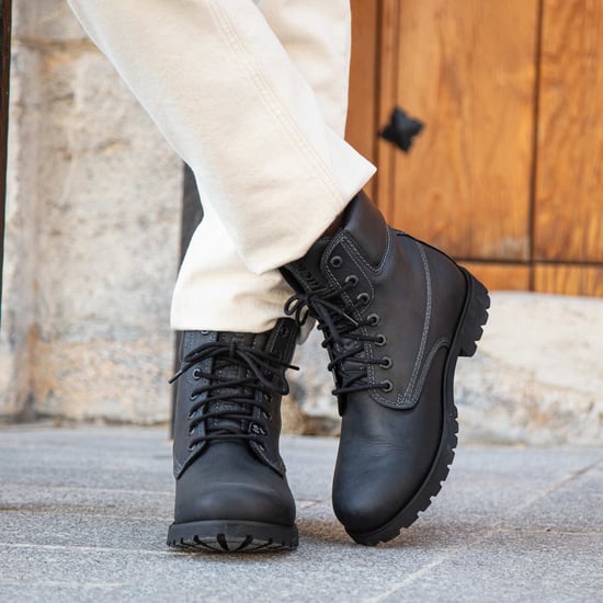 Botines impermeables de cuero negro Panama Jack 03 C3 para hombre - Image 6