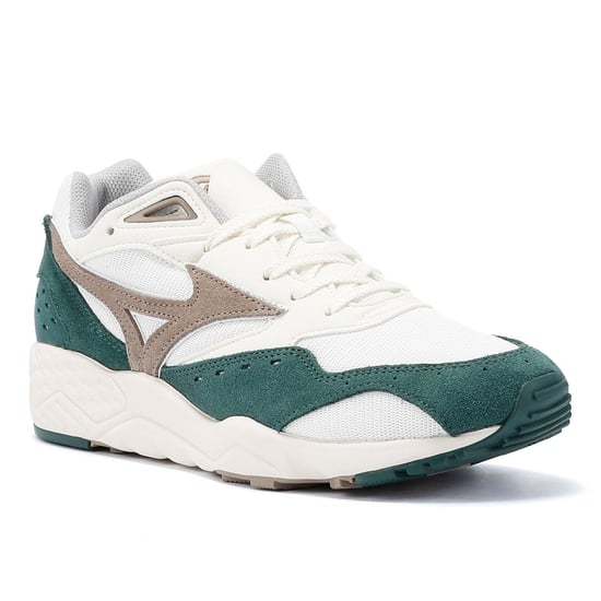 Mizuno Contender S White/Green Trainers - Image 2