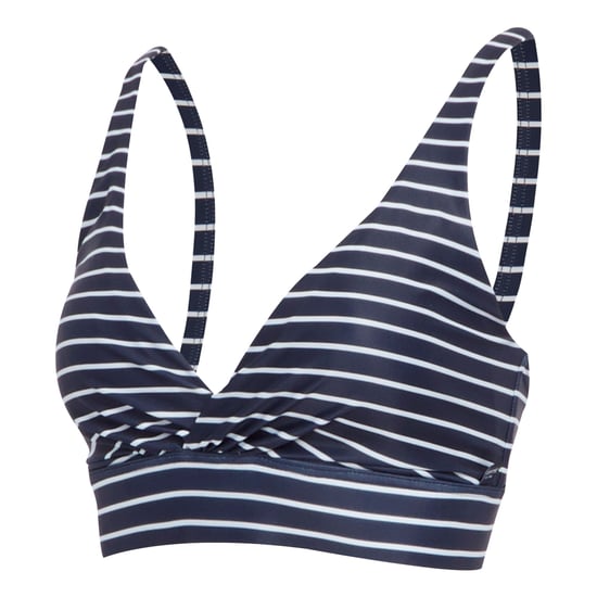 Regatta Womens/Ladies Paloma Stripe Textured Bikini Top (Navy/White) - Image 3