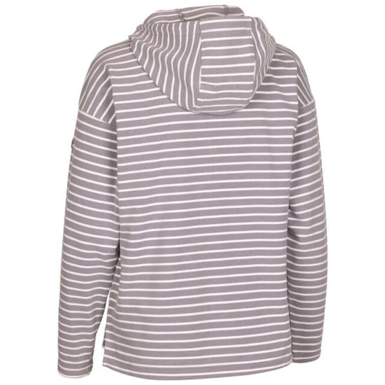 Trespass Womens/Ladies Softly Hoodie (Platinum) - Image 4