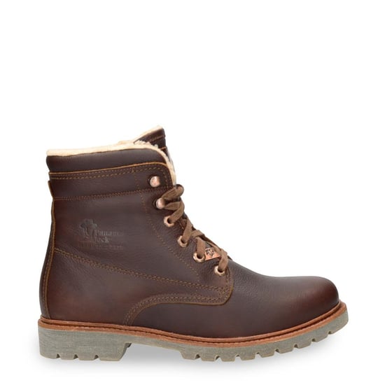 Botines Panama Jack P03 Aviator C23 de piel impermeable en color castaño para hombre - Image 1