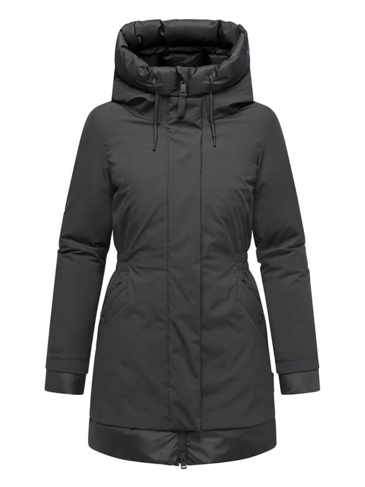 Parka de invierno para mujer WINTERPRINZESSIN de Navahoo con capucha y corte femenino - Image 2