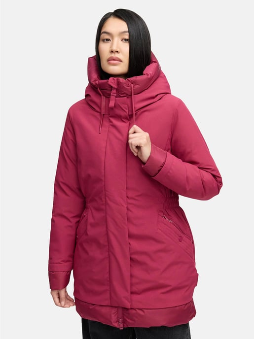 Parka de invierno para mujer WINTERPRINZESSIN de Navahoo con capucha y corte femenino - Image 2