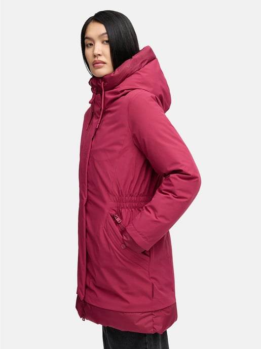 Parka de invierno para mujer WINTERPRINZESSIN de Navahoo con capucha y corte femenino - Image 4