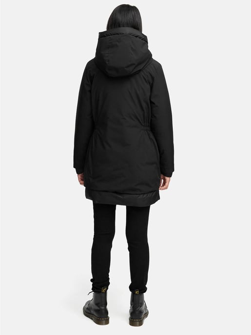 Parka de invierno para mujer WINTERPRINZESSIN de Navahoo con capucha y corte femenino - Image 4