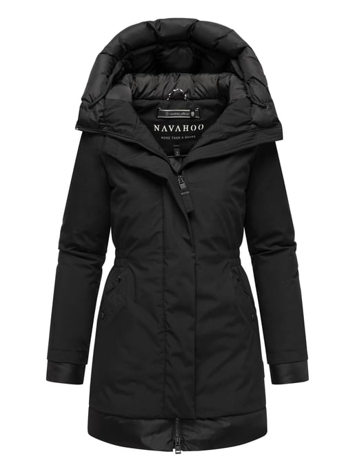Parka de invierno para mujer WINTERPRINZESSIN de Navahoo con capucha y corte femenino - Image 5