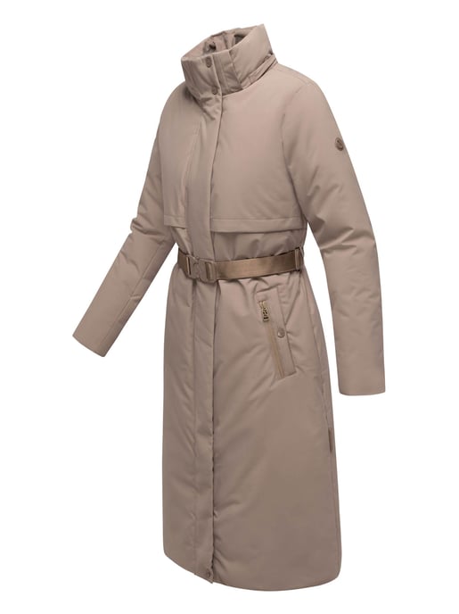 Parka de invierno para mujer WALDBUMMLER de Navahoo – impermeable y elegante con cinturón - Image 3