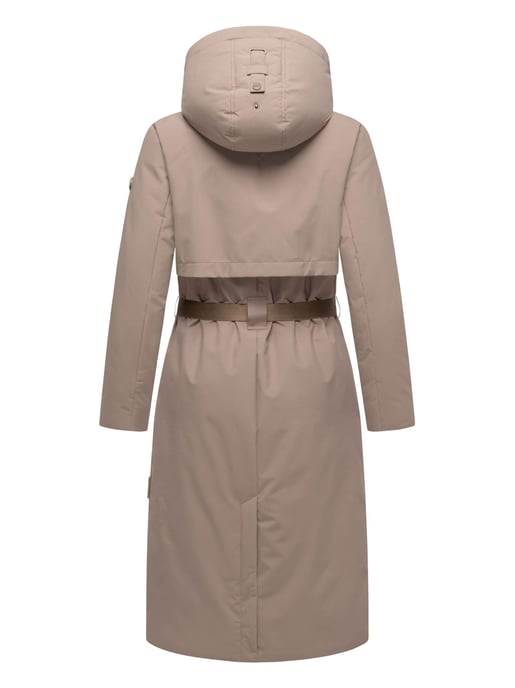 Parka de invierno para mujer WALDBUMMLER de Navahoo – impermeable y elegante con cinturón - Image 4