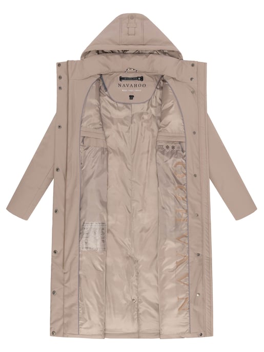 Parka de invierno para mujer WALDBUMMLER de Navahoo – impermeable y elegante con cinturón - Image 5