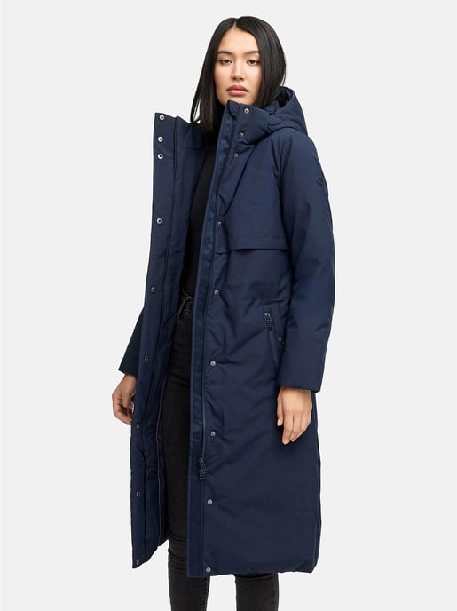 Parka de invierno para mujer WALDBUMMLER de Navahoo – impermeable y elegante con cinturón - Image 6