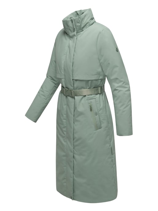 Parka de invierno para mujer WALDBUMMLER de Navahoo – impermeable y elegante con cinturón - Image 3