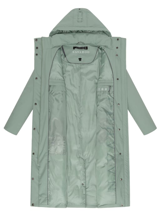Parka de invierno para mujer WALDBUMMLER de Navahoo – impermeable y elegante con cinturón - Image 5