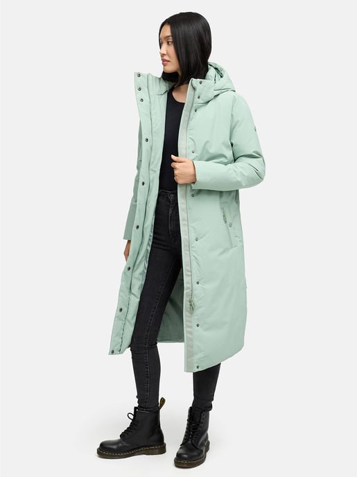 Parka de invierno para mujer WALDBUMMLER de Navahoo – impermeable y elegante con cinturón - Image 6