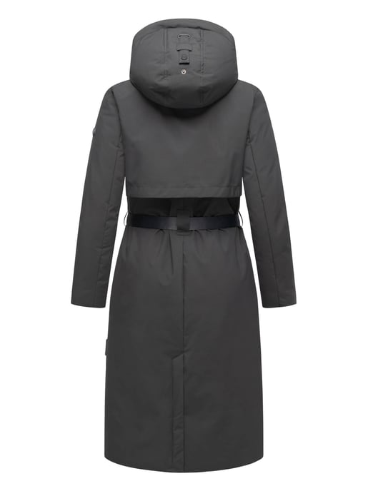 Parka de invierno para mujer WALDBUMMLER de Navahoo – impermeable y elegante con cinturón - Image 4