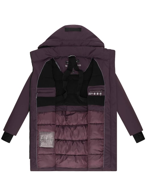 Parka de invierno para mujer Navahoo WINTERZART con columna de agua de 5.000 mm y capucha - Image 5