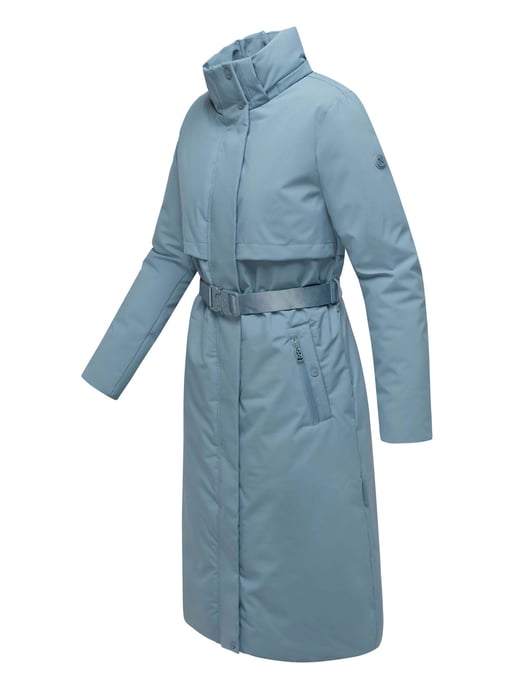 Parka de invierno para mujer WALDBUMMLER de Navahoo – impermeable y elegante con cinturón - Image 3