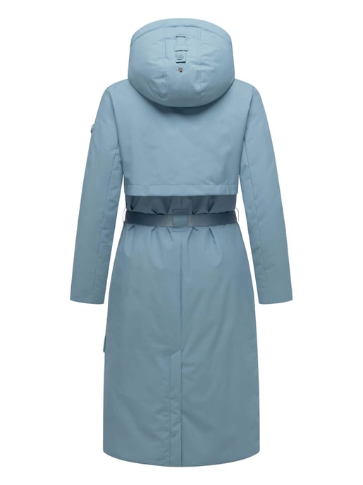 Parka de invierno para mujer WALDBUMMLER de Navahoo – impermeable y elegante con cinturón - Image 4