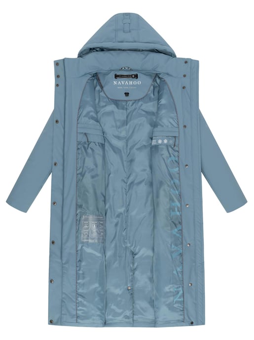 Parka de invierno para mujer WALDBUMMLER de Navahoo – impermeable y elegante con cinturón - Image 5