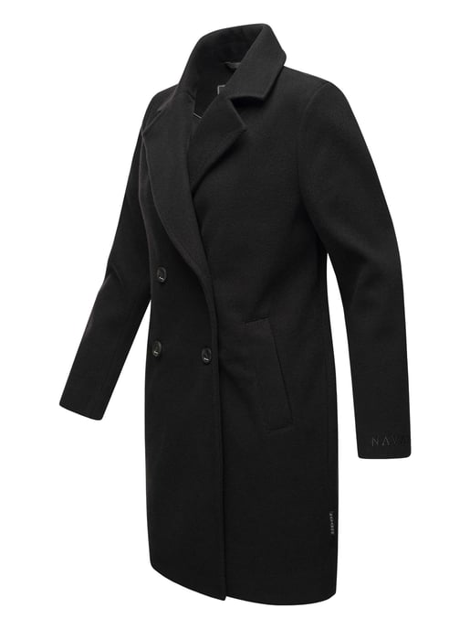 Navahoo Frostjuwel abrigo de entretiempo para mujer con diseño elegante a rayas - Image 2