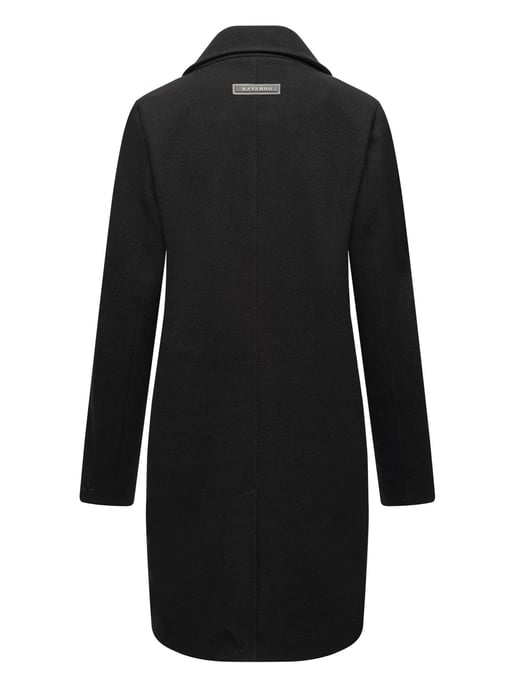 Navahoo Frostjuwel abrigo de entretiempo para mujer con diseño elegante a rayas - Image 3
