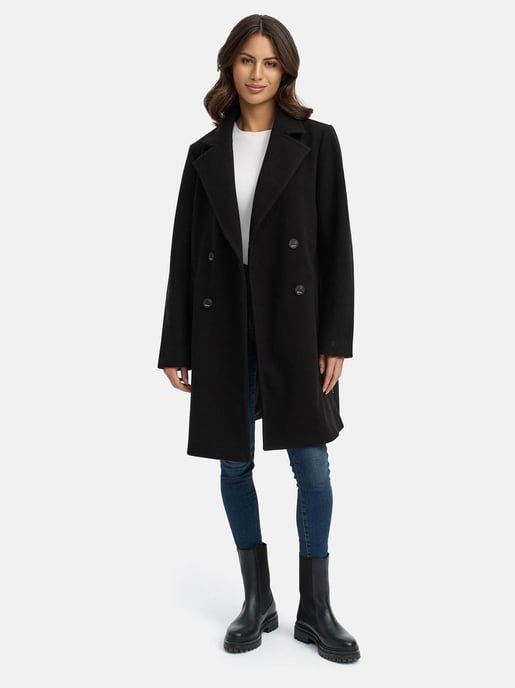 Navahoo Frostjuwel abrigo de entretiempo para mujer con diseño elegante a rayas - Image 5