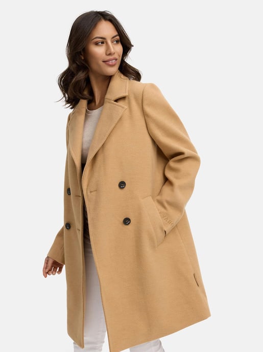 Navahoo Frostjuwel abrigo de entretiempo para mujer con diseño elegante a rayas - Image 5