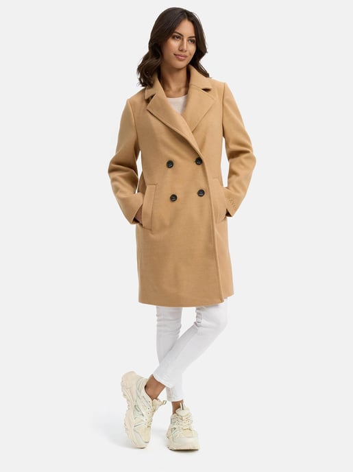 Navahoo Frostjuwel abrigo de entretiempo para mujer con diseño elegante a rayas - Image 6