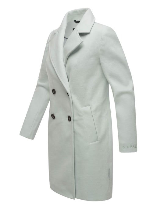 Navahoo Frostjuwel abrigo de entretiempo para mujer con diseño elegante a rayas - Image 2